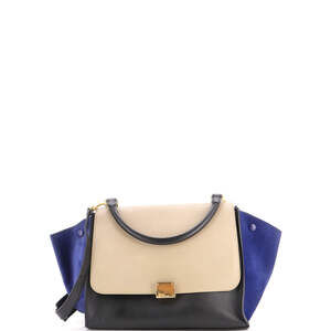 Celine Tricolor Trapeze Bag Leather #322309C85B